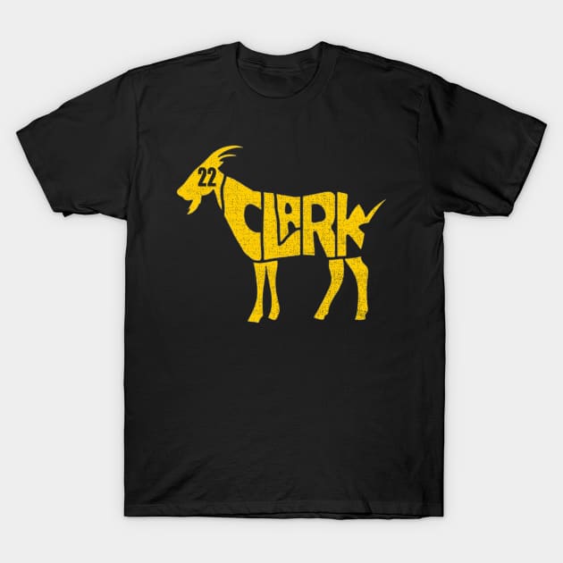 Caitlin Clark 22 Goat - Vintage T-Shirt by Quikerart